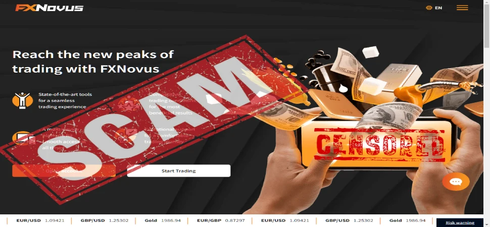 FXNovus: Detecting Forex Fraud