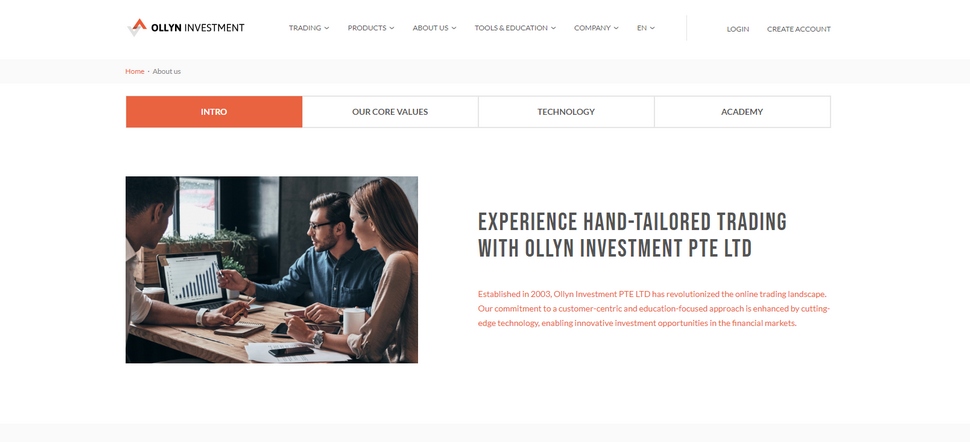 Ollyn Investment PTE LTD мошенник?